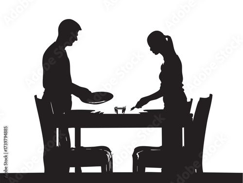 Simplified Map of North Dakota State for Educational Purposes Use