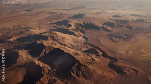 Textured Natural Surfaces: Brown Sandstone Rocks, Rough Desert Canyon Walls & Vintage Paper Grunge Patterns