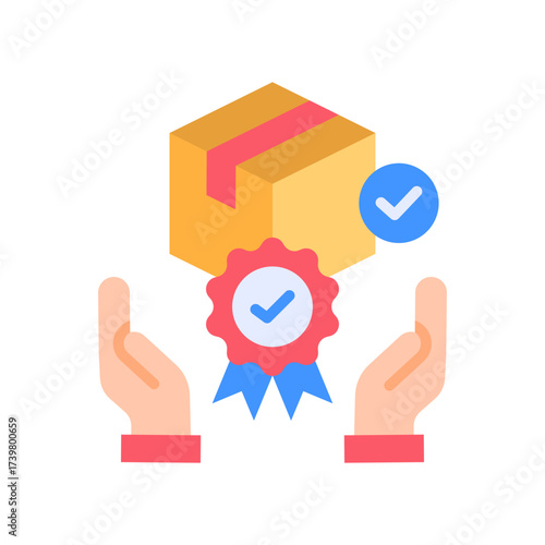 Brand Recognition flat color icon