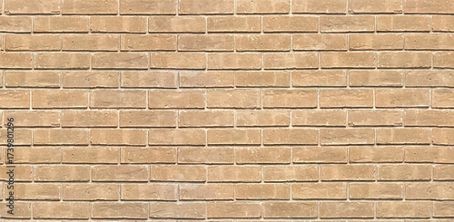 Seamless pattern brick wall background. 
