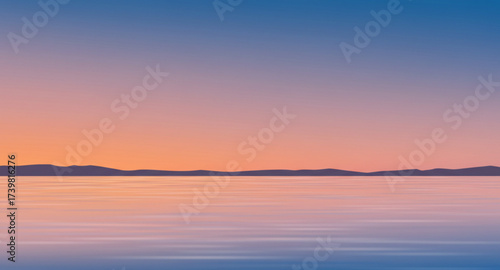 sunset over the sea