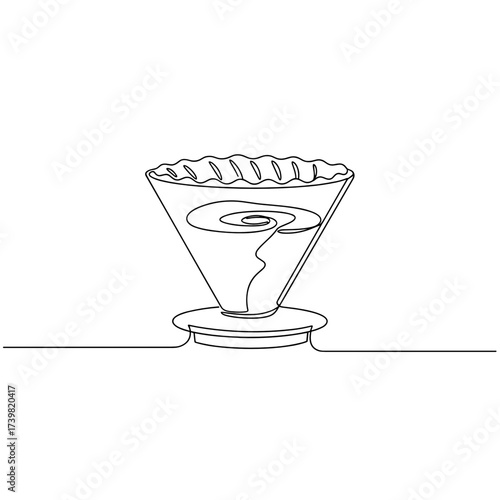 Water filter cartridge isolated designed in minimalist black ink on a transparent background, close-up product photography for plumbing and filtration catalog