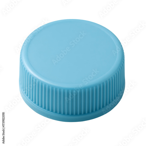 Plastic bottle cap isolated on transparent background