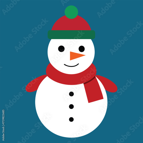 Chrismas panguin design vector art