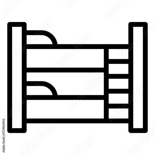 Bunk Bed Icon