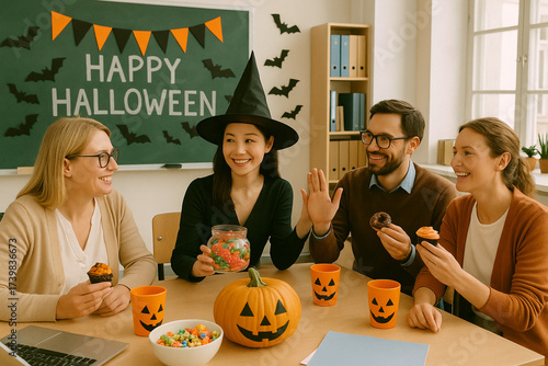 happy halloween party