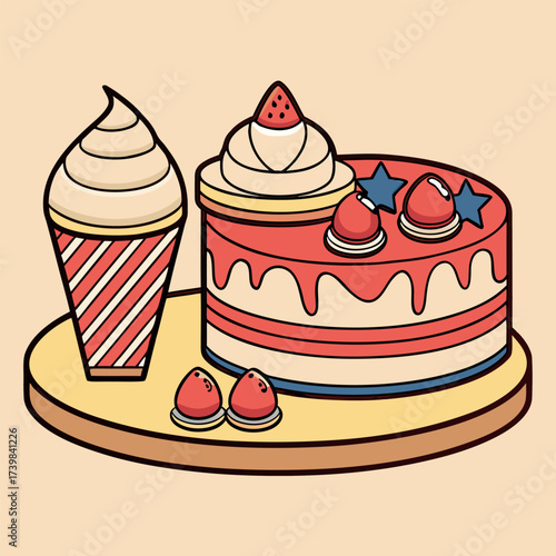 Whipped cream, Dessert, Food, Sweet, Celebration, National day, Ice cream, Cake, Cream topping (15).eps