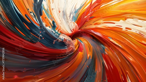 abstract fractal background
