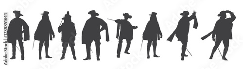 musketeer silhouette musketeer 