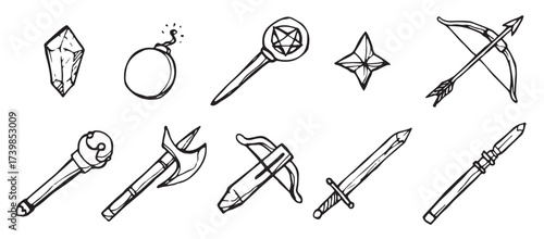 Sceptre  vector illustration