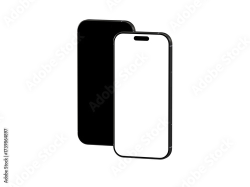Clean design, two smartphon...