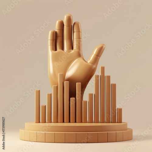 3D render icon  clay style of a cute clay character with big eyes and a smile, perfect for animation, isolated on pure pink background 3d premium