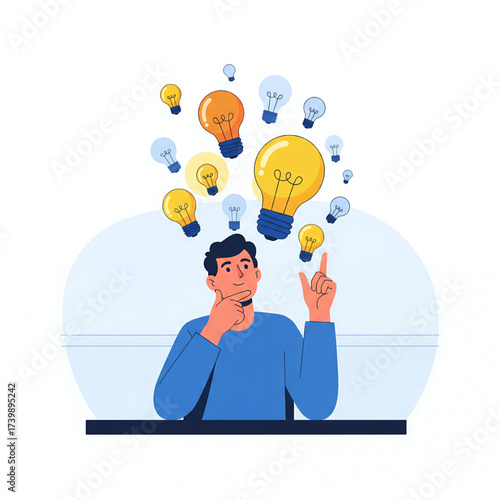 Generating Creative Ideas An Illustrated Concept of Innovation and Thought Process