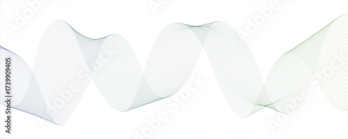 Abstract monochrome background with flowing wave lines with geometric mesh patterns. Futuristic energy sound waves technology curve flow wave. Curvs depth and motion technology.