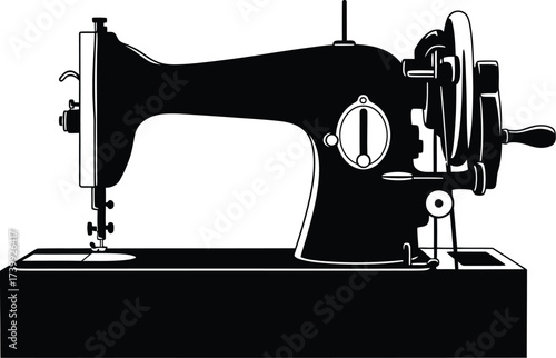 Vintage sewing machine