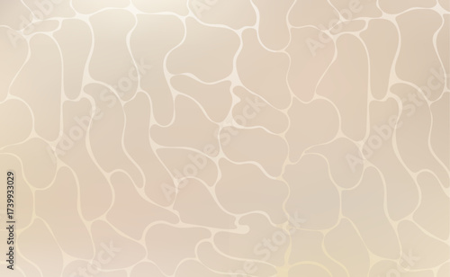 Beige nude colors with a water shadow. Calm nude background with imitation of water shadow. Beige and gold colors merge in a gentle gradient flow.