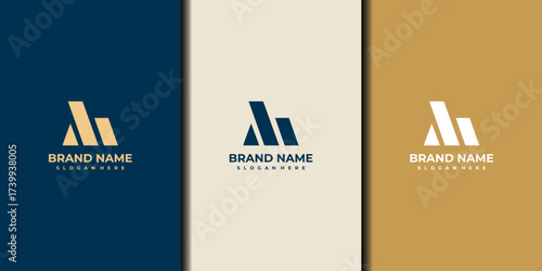 Letter M logo design inspiration