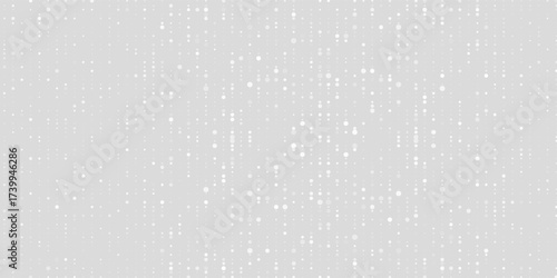 Dot white gray wave light technology texture background. Abstract big data digital concept. Eps10
