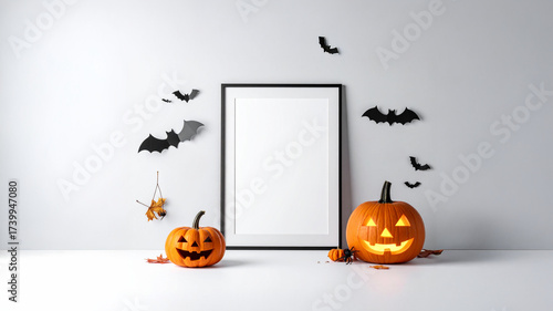 A Whimsical Touch of Spook: Minimalist Halloween Banners and Invitations for the Perfect Festive Vibe