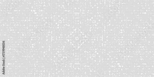 Dot white gray wave light technology texture background. Abstract big data digital concept. Eps10