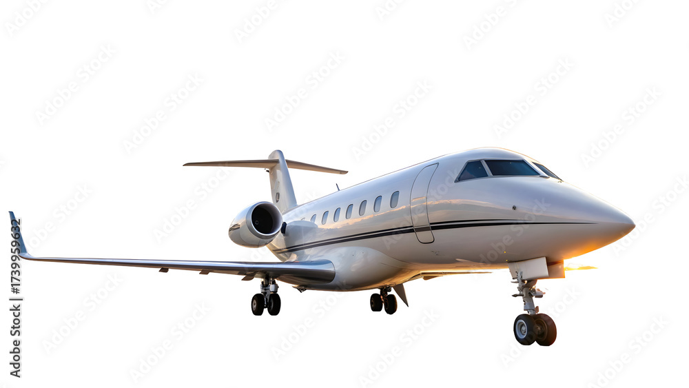 Obraz premium airplane isolated on white