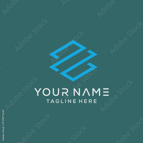 Letter Z Graduation Hat Logo Design Template Inspiration, Vector Illustration.