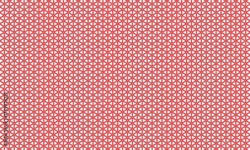 Abstract geometric red seamless pattern background. Vector geometric pattern.