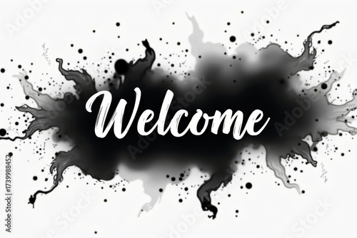  of calligraphy and ink creates a captivating and dynamic introduction that sets the tone for an exciting experience ahead: Dynamic Ink Welcome.
