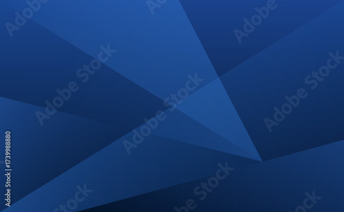 Black dark navy blue silver abstract pattern background. Geometric shape. Line triangle angle fold polygon diamond 3D. Color gradient ombre. Rough grain noise. Light shadow. Matte shimmer. Minimum.