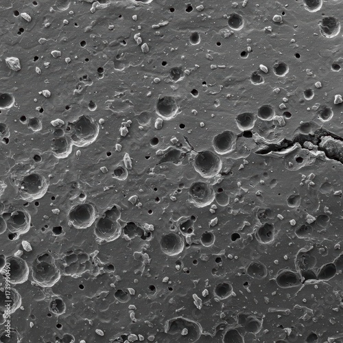 Wallpaper Mural Cryo Scanning Electron Micrograph of Metallic Alloy Ductile Fracture Dimples for Materials Science

 Torontodigital.ca