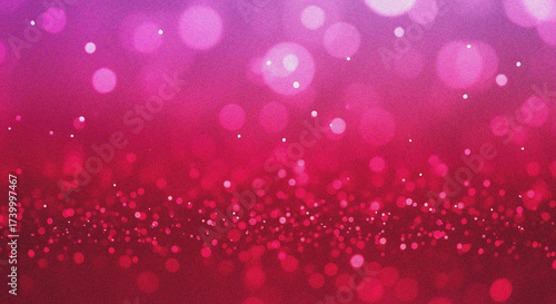 Sparkling pink and magenta gradient bokeh background with subtle glitter effect