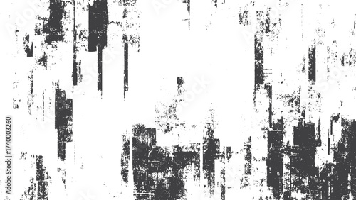 Distressed Abstract Texture with Scratches Cracks Dust Chips and Monochrome Grunge Effect