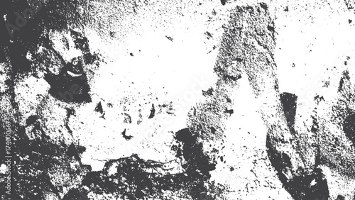 Distressed Overlay Texture with Old Dirty Grainy Scratches and Grunge Effect Vector