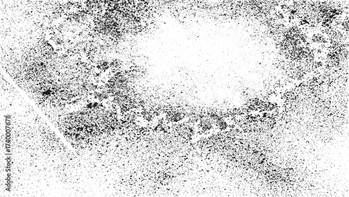 Old Damaged Grainy Texture with Scratches and Distressed Overlay Effect for Grunge Background