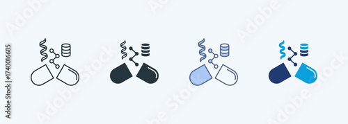 Cheminformatics Multiple Style Icon Collection