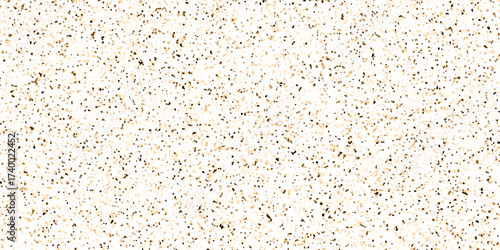 Terrazzo flooring texture polished stone and grain noise pattern old surface marble for background. brown and white paper and marble texture. quartz surface for bathroom or kitchen countertop.