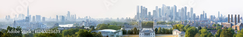 Photography London panorama from the Greenwich hill