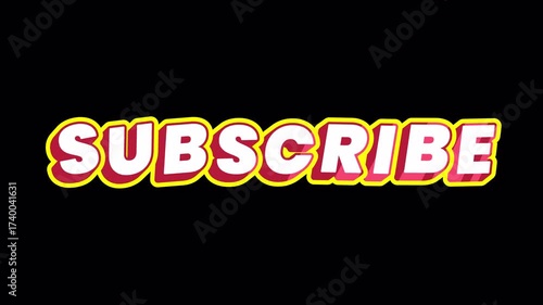 Playful Subscribe Animation | Social Media Reminder
