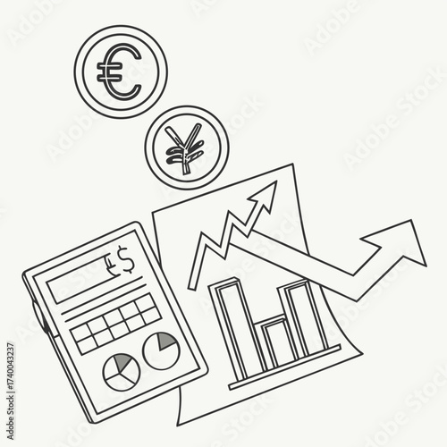 Financial planning illustration
