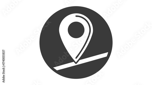 Location marker icon design