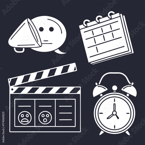 Project management icons