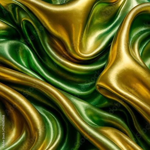 golden silk background