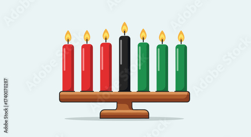 Seven Candles of Kwanzaa Celebration and Culture