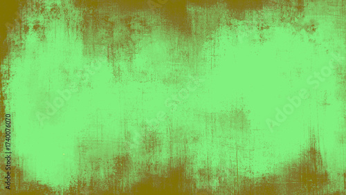 Green cement wall background with abstract pattern in retro concept for wallpaper or graphic design. Blank plaster texture in vintage style. Dark grunge concrete used for printing.