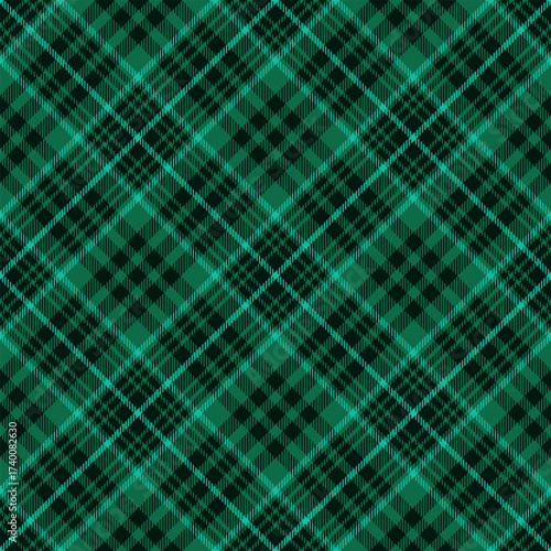 Design checkered  for prints.Seamless green check pattern. Repeating patern plaid.  Repeated tartan fabric. Vector scottish fabriс. Ekose texture. Madras flannel. Checker line. Stripe gingham


