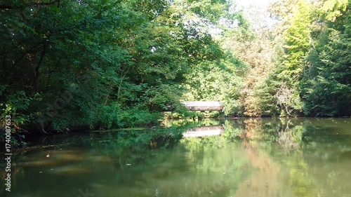 Kanu fahren auf der Pleiße im Wildpark Leipzig