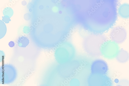 Abstract grainy noise texture background. Pastel styles color gradient smooth design. Vintage aesthetic pastel color template. Iridescent holographic art.