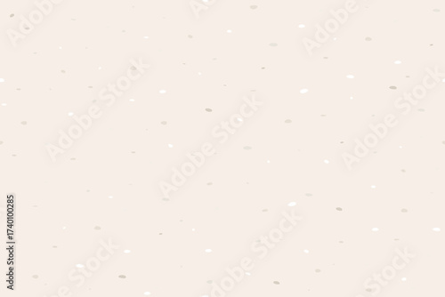 Korean paper seamless pattern. Old white rice paper. Vintage kraft watercolor background. Distress grain abstract texture. Light beige rustic background. Vector illustration.