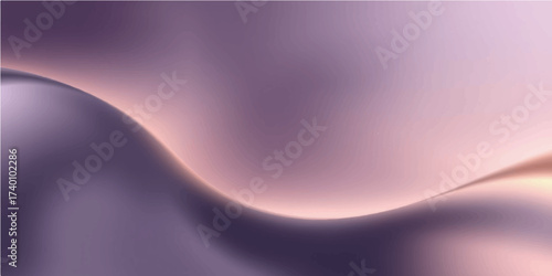An abstract purple and pink wallpaper design featuring flowing lines, a subtle texture, and a bright glow of light