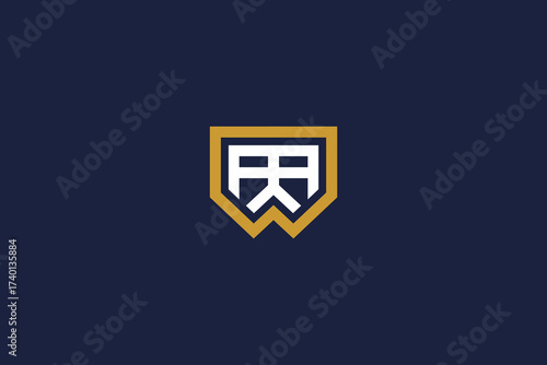 letter aa logo icon design vector template